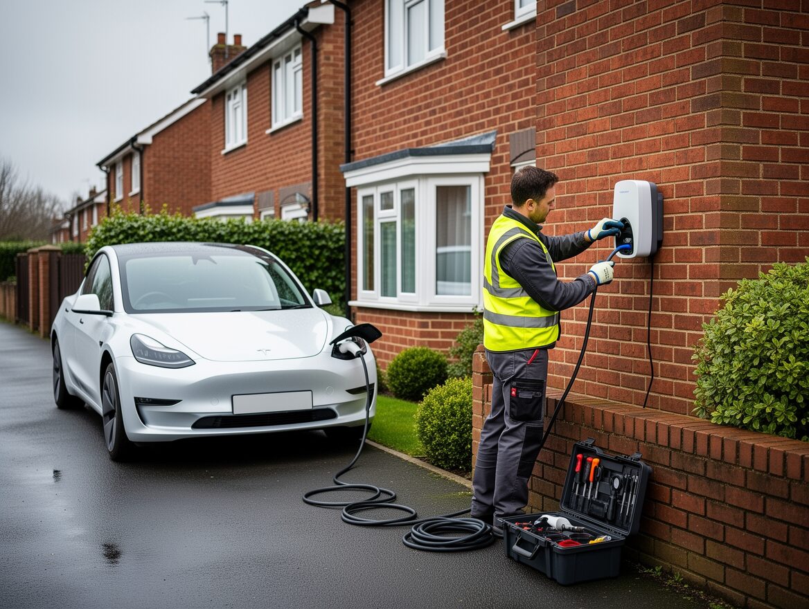 EV charger installation